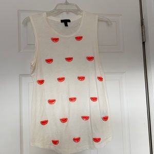 J Crew sequined tank size XS